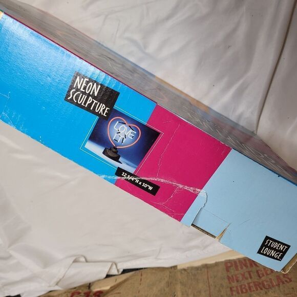 NEW Love It heart neon retro sculpture light lamp youtube live shows - Picture 3 of 7